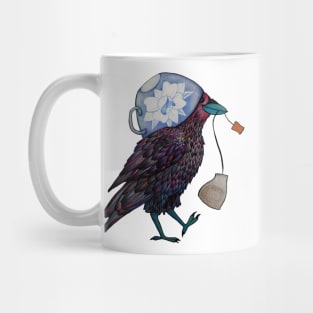 Happy little tea crow Mug